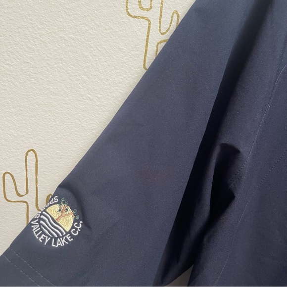 Cutter & Buck Mens Jacket Large Weathertech Short Sleeve Waterproof Half Zip NWT - Picture 7 of 11